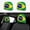 Brazil Flag, variant on 2 Pcs Haiti Flag Headrest Covers,Cute Funny Car Headrest Protector Seat Cover Accessories Universal Fit for Cars Truck SUV Van
