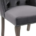 thumbnail image 7 of Modway Viscount Modern Accent Performance Velvet Dining Chair in Dusty Rose, 7 of 7