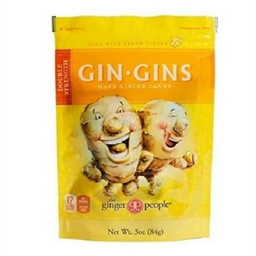 GIN GINS Super Strength Ginger Candy by The Ginger People â ...