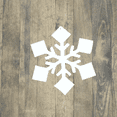 thumbnail image 2 of Snowflake Glitter - Metal Wall Art, 2 of 2