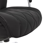 La-Z-Boy Sutherland Office Chair with Padded Arms Jet Black