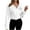 White, variant on Annhoo Button down Shirts for Women Business Casual Lapel Long Sleeve Satin Blouses Fall Comfy Solid Work Tops