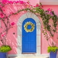 Clearance Spring Wreath Flower Door Knocker Mother s Day Doorbell clearance-spring-wreath-flower-door-knocker-mother-s-day-doorbell