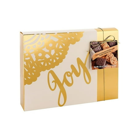 Holiday Fudge - Holiday Cookies, Fudge Graham and Caramel Drizzled Shortbread, 50 Oz, Joy