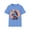 Carolina Blue, variant on Samurai Shirt Unisex Tee Gildan Softstyle 64000 One Hundred Percent Ring Spun Cotton Comfort