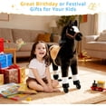 thumbnail image 4 of DEYGIA Ride on Horse for Big Kids Horse Ride on Toy, Riding Horse, Pony Rider Mechanical Walking Action Plush Animal for 4 Years to 8 Years, No Battery or Electricity, Giddy up, Max Load 165LBS, 4 of 10