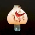 thumbnail image 1 of Cardinal sur une Lumière de Nuit en Forme de Champignon de Branche, 1 of 4