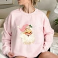 thumbnail image 2 of Deals of the Day,Tarmeek Ugly Christmas Sweater for Women Funny Cute Reindeer Print Long Sleeve Shirts Cute Womens Tops Novelty Xmas Crewneck Sweatshirts,Christmas Gifts for Women, 2 of 5