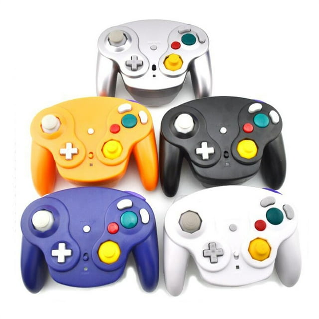 Control Inhalambrico Nintendo GameCube Morado