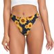 thumbnail image 1 of Fotbe Navy Blue Plaid Sunflower Tanga Sin Costuras para Mujer con Estampado – Panties Invisibles, Transpirables y Cómodos para Uso Diario-X-Large, 1 of 6