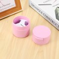 thumbnail image 5 of Eyelash Glue Storage Tank Eyelashes Extension Glue Adhesive Stand Jar Activated Sealed Box 4 Cells Container Pink, 5 of 8