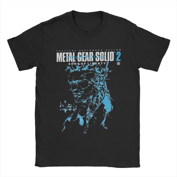 Camisetas Hipster MGS2 para hombre y mujer camisas divertidas de manga corta de algodón estilo Harajuku ropa de calle versátil Tops divertidos de ocio Unisex