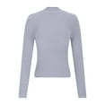 thumbnail image 4 of PFRNLF Women's Turtleneck Sweaters Long Sleeve Stretch Ribbed Tops Fitted Casual Basic Knit Sweater, 4 of 8