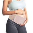 thumbnail image 3 of Cinturón de maternidad, soporte de espalda transpirable para el embarazo, banda para el vientre de primera calidad, faja abdominal liviana, 3 of 5