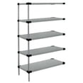 thumbnail image 1 of 5-Shelf, Galvanized Steel Solid Shelving Add-On Unit - 18 x 30 x 63 in., 1 of 1