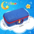 thumbnail image 2 of AYAOQIANG Estuche Rígido de Viaje Compatible con Juego de Iniciación de Libros Story Dream Machine, Contenedor Protector Rígido para Reproducción de Audio en Tiempo de Cuento, Colección de Personajes Real para Pequeños, Azul, 2 of 7