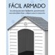 thumbnail image 4 of RED VELVET Casa Perro Casetas de Plástico Exteriores, Resistente al Agua y Clima,Fácil de Montar, Jardín, Patio y Exterior (Gris, Grande), 4 of 6