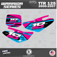 thumbnail image 3 of Kalair GFX Graphics Kit for Yamaha TTR125 (2000-2007) Warrior Series, 3 of 5