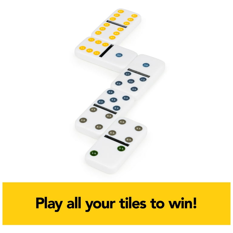 Cardinal Classics Mexican Train Dominoes Set, for Ages 8 and