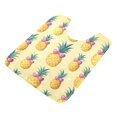 thumbnail image 7 of Yayeee Bath Rug for Bathroom Floor Non Slip Contour Fluffy Soft Absorbent Mat, 20"x24", Pineapple Love, 7 of 7