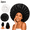 Black+white, variant on RYLZX 2 Pcs Super Jumbo Waterproof Shower Caps for Women, Reusable Super Large Bath Caps Hair Cap for Long Thick Curly Hair Twist Braids - Grey + Red