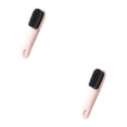 thumbnail image 2 of Inteprter Cepillo de limpieza para zapatos, depurador, para colgar manchas, con gancho, color rosa Rosado 2Conjunto, 2 of 6