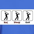 thumbnail image 3 of CafePress - Eat Sleep Golf Dark T Shirt - Men's Classic Graphic Cotton T-Shirt, 3 of 4