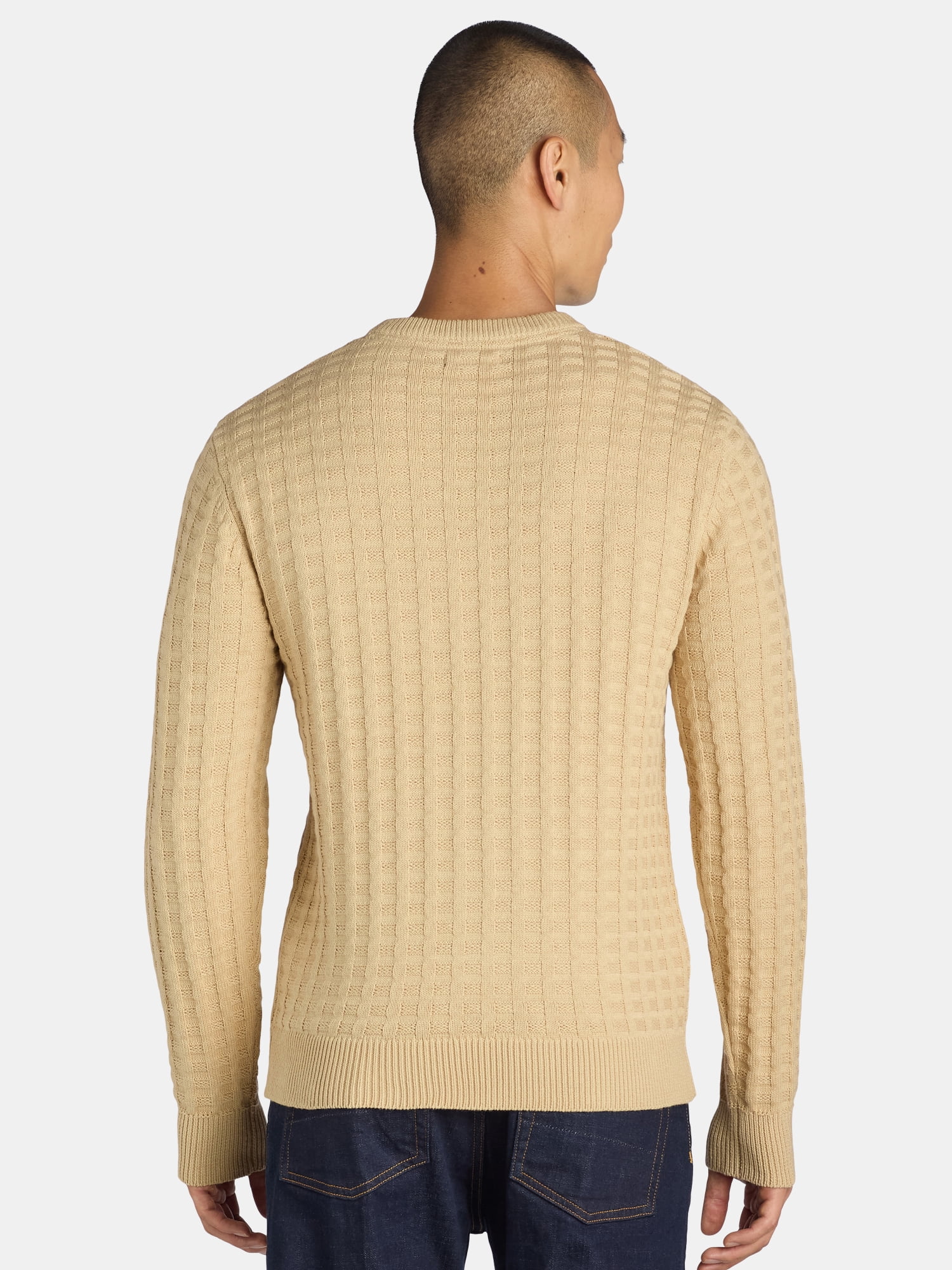 Tribekka 44 Men's Textured Crewneck Sweater, Sizes XS-3XL