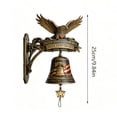 thumbnail image 6 of Independence Day Decor, 250th Anniversary Eagle Wall Bell - 4th of July Patriotic Decorative Doorbell, 3D Resin Cast Iron Welcome Bell for Home Porch Garden Decor, 1776-2026 Commemorative Gift, 6 of 6