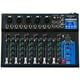 thumbnail image 1 of Depusheng HT7 Bluetooth Portable Audio Mixer w/USB DJ Sound Mixing Console MP3 Jack 48V Power for Computer Recording, 7-Channel Bands Mixing Boards For Studio Recording, 1 of 7