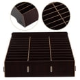 thumbnail image 4 of Multi Compartment Wooden Cell Phone Storage Box For Classroom And Office Multi-Grid Desktop Organizer For Phone Storage Desktop Organizer (30-Compartments), 4 of 9
