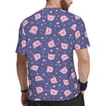 thumbnail image 2 of Rocae Cute Pig for Men's Mesh Quick-Dry Short Sleeve Workout T-Shirt,Mens Crew Neck Tee Lightweight Soft Classic T Shirts Medium, 2 of 9