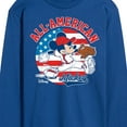 thumbnail image 3 of Disney - Mickey Americana Baseball - Men's Long Sleeve T-Shirt, 3 of 5