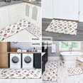 thumbnail image 5 of Pioneer Flower Floral Print Pattern Kitchen Rugs Sets Of 2, Anti Fatigue Non Slip Washable Floor Mats for Kitchen Sink Laundry, 17X30 Inch + 17X47 Inch, 5 of 6