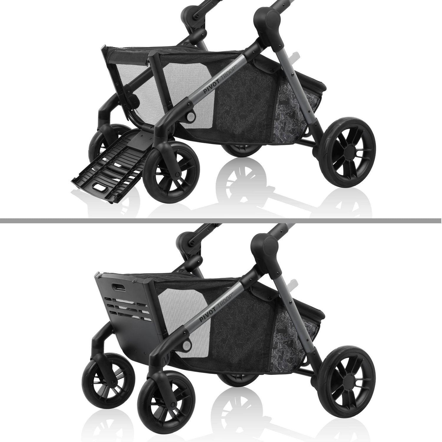 Evenflo Pivot Troop Child and Pet Modular Travel System (0-5 Years)