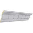 thumbnail image 4 of 4 1/4"H x 4 1/8"P x 5 1/4"F x 94 1/2"L Eris Dentil Crown Moulding, 4 of 14