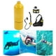 thumbnail image 1 of Kit de tanque de oxígeno de buceo portátil, DIDEEP X4000Plus Kit de tanque de oxígeno de buceo L portátil para tanque de buceo con adaptador de recarga Rendimiento sólido, 1 of 8