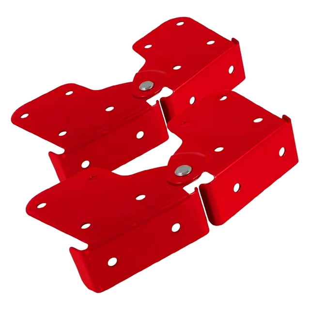 2 Piezas para Escalera Loft de Repuesto Accesorio Barra de Unión para Escalera Ático Metal Resistente Adecuada para Escaleras Doméstic Bisagra plana