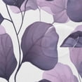 thumbnail image 4 of Coolnut Lilac Leaves Shower Curtain for Bathroom Modern Bathroom Waterproof Washable Fabric Shower Curtains with 12 Hooks for Hotel Bathroom Bathtubs 60x72 Inch Home Decor, 4 of 6