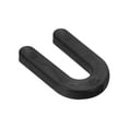 thumbnail image 4 of Uxcell Plastic Shims, Horseshoe U Shims Spacers for 1/4 Inch  Construction Tile Leveling, Black 200pcs, 4 of 5