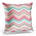 thumbnail image 1 of EREHome Peruvian Ethnic Zigzag Abstract Aztec Color Culture Folk Pillows case 18x18 Inches Home Decor Sofa Cushion Cover, 1 of 1