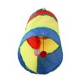 thumbnail image 1 of Túnel de túnel de gato Túnel de mascota Portable para gatos interiores con pelota de pelota Plegado de juguetes interactivos para gatitos que realiza 50 cm, 1 of 8