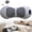 Light Gray, variant on 3 in 1 Electric Back Massager Pillow with Heat,Vibration & Traction,Triple Fusion Back Support Pillow,for Lower Back Pain Relief & Office Chair Use