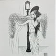 thumbnail image 2 of Al Hirschfeld Funny Lady 1975" CUSTOM FRAMED ART Caricature Barbra Streisand, 2 of 3