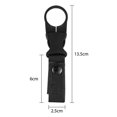 thumbnail image 4 of Clip para botella de agua de nailon para exteriores, soporte multifuncional para botella de agua, para acampar y hacer senderismo, color negro, 4 of 5