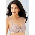thumbnail image 3 of Bali Soutien-Gorge à Armatures pour Femmes Lace Desire, 44DD, Noir, 3 of 4