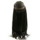 9A Vierge Brésilienne Extension de Cheveux Humains Droite 20" 360 Fermeture à Lacets – image 2 sur 8