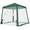 Green+Mesh Netting, variant on 10x10ft Outdoor Pop up Canopy Tents with Mesh Mosquito Netting Side Walls for Camping Picnic Party Deck Yard
