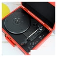 thumbnail image 4 of Lecteur de Disques Vinyle Portable Étui en Cuir Vintage avec Adaptateur de Disque 7 Pouces, Installation Simple, 4 of 6