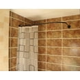 thumbnail image 3 of Sikaiqi Stretchable 304 Stainless L Shaped Bathroom Bathtub Corner Shower Curtain Rod Rack (Large Size Black1, 27.55"-39.37" x 39.37"- 65"), 3 of 4